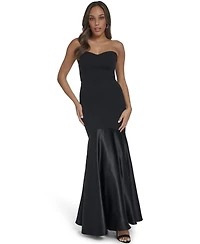 Eliza J Women's Strapless Mermaid Gown
