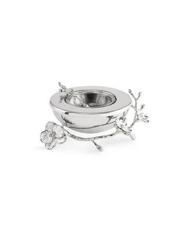 Michael Aram Orchid Caviar Dish and Spoon, 2 Piece Set