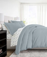 ienjoy Home Bedding Bundle -Piece Comforter with Duvet Cover Set