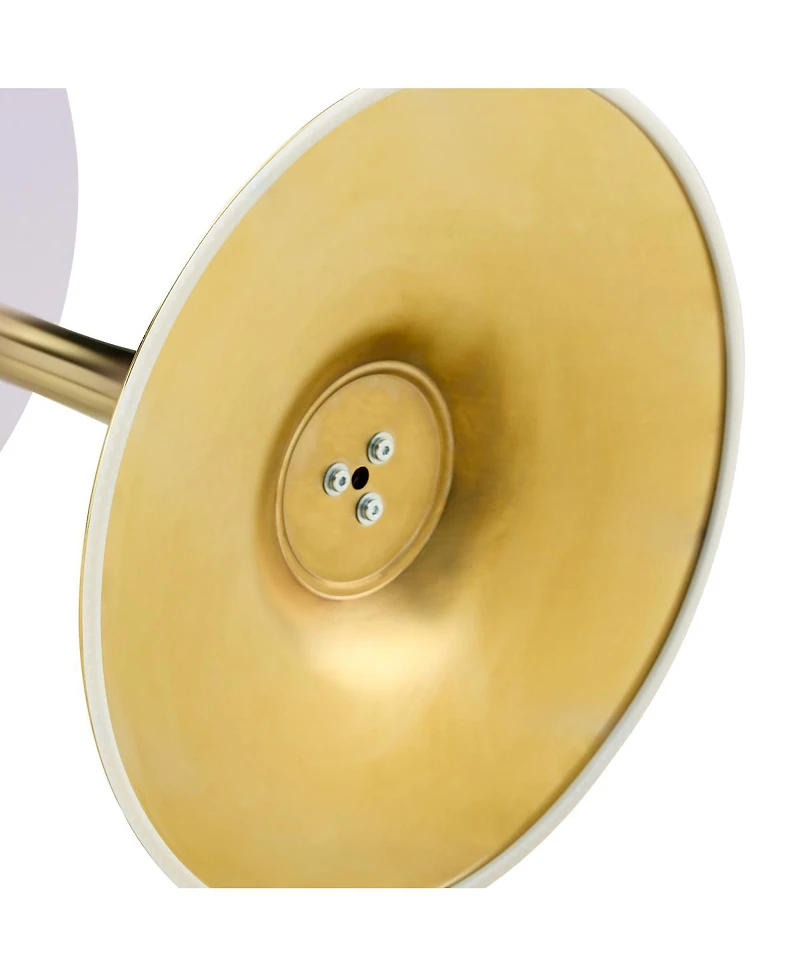 Streamdale Furniture Round Dining Table Tulip Bistro Table with Metal Pedestal