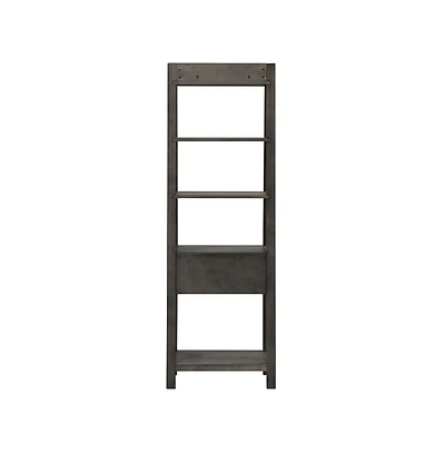 Liberty Furniture Industries, Inc Modern Farmhouse Leaning Bookcase