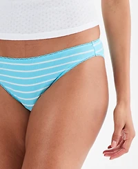 Charter Club Women's Everyday Cotton Bikini Underwear, Created for Macy's