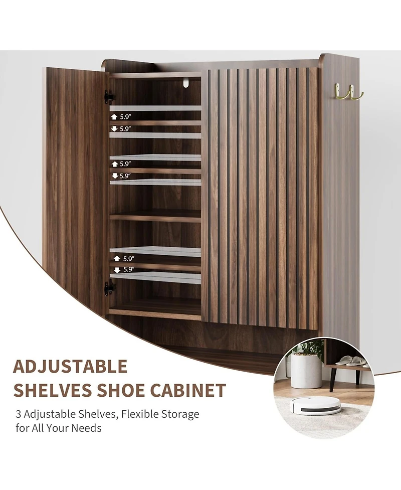 gaomon Large 6-Tier Shoe Cabinet