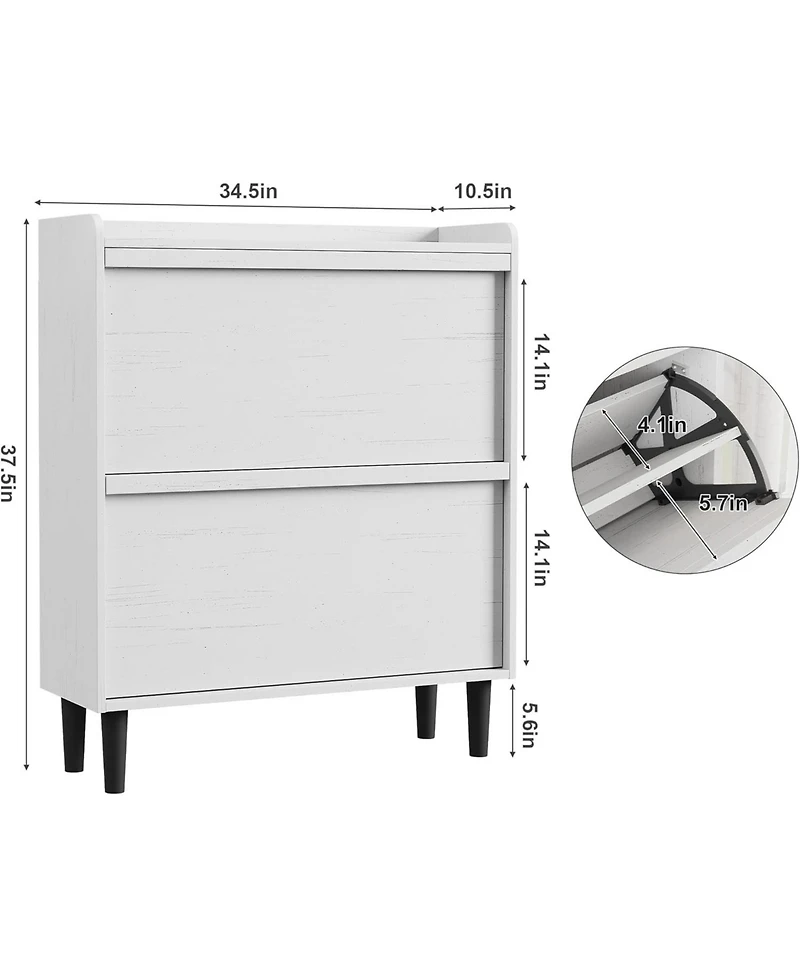 gaomon Freestanding Shoe Cabinet