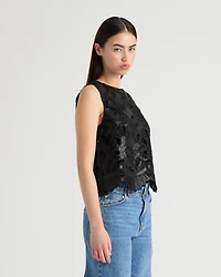 Nvlt Women's Sleeveless Lace Top