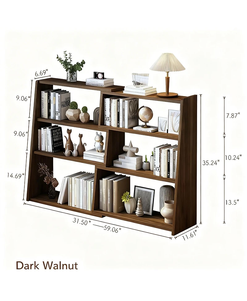 Yigii Extendable Modular Cube Bookshelf -Storage for Small Spaces