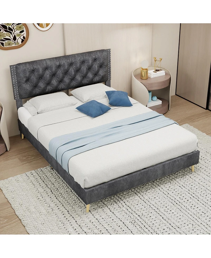 Streamdale Furniture Suede Soft Package Bed