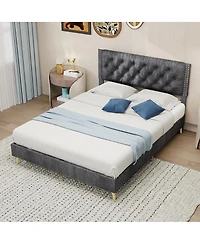 Streamdale Furniture Suede Soft Package Bed