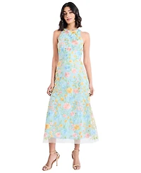 Maggy London Women's Halter Neck Midi Dress