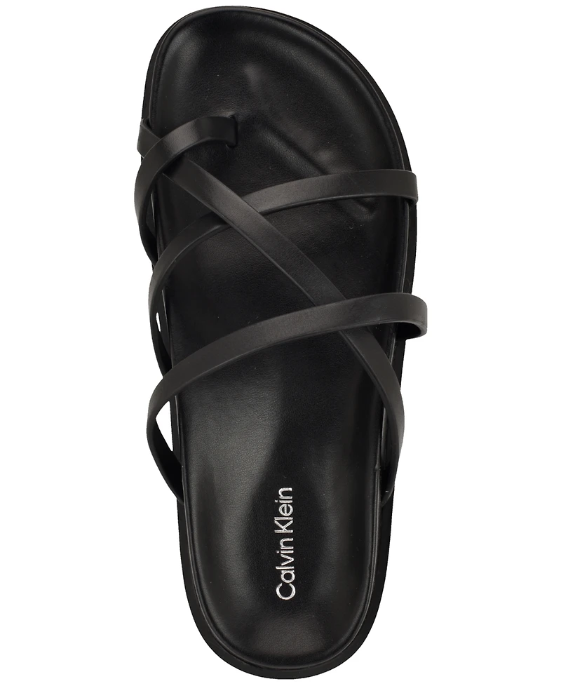 Calvin Klein Women's Helden Footbed Sandals