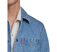 Levi's Men's Three-Pocket Zippered Chore Denim Jacket