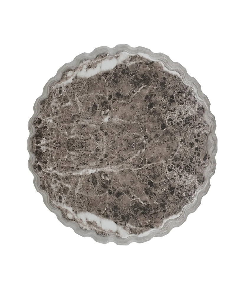 Streamdale Furniture Outdoor Cleme Carved Side Table