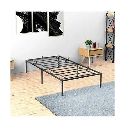 gaomon Metal Bed Frame, Platform Bed Frame with Steel Slat Support Heavy Duty Frame, No Box Spring Needed, Easy Size