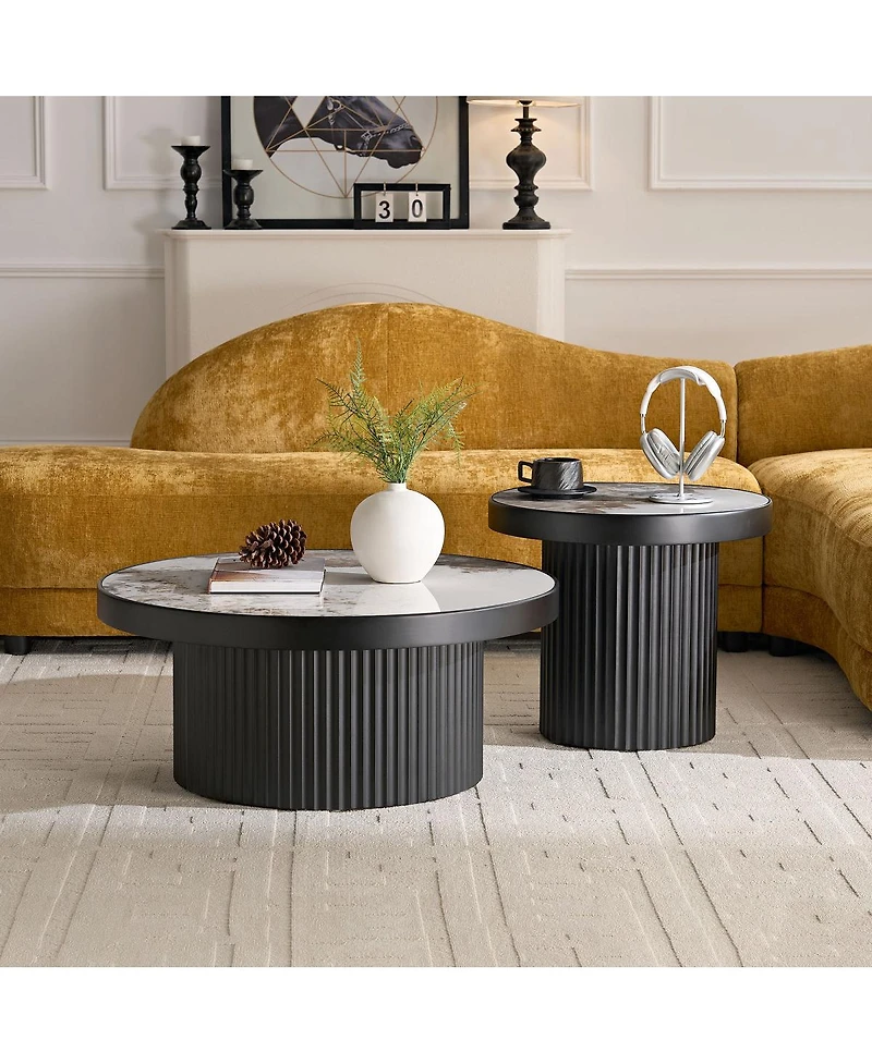 Streamdale Furniture Streamdale Set of 2 Coffee Table