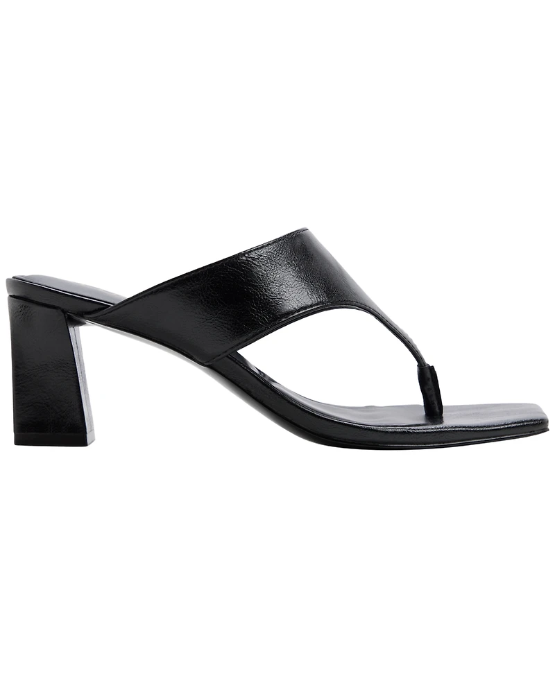 Aldo Women's Helen Block Heel Thong Sandals