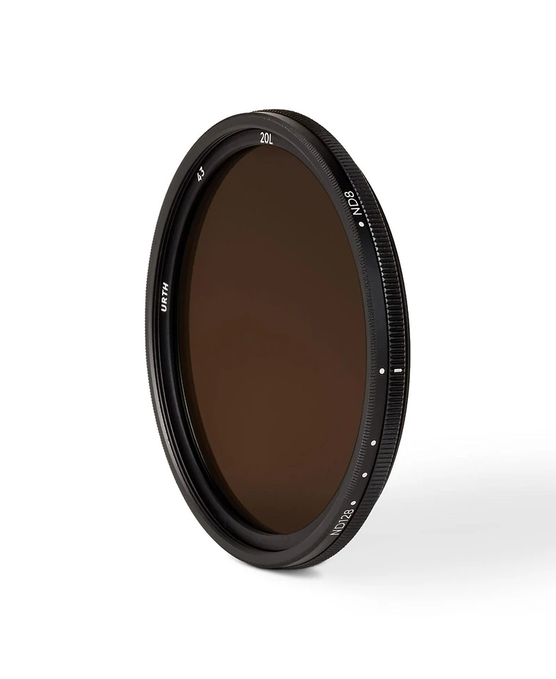 Urth 43mm Circular Variable ND8-128 3 to 7-Stop Lens Filter Plus+
