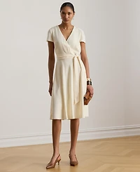 Lauren Ralph Women's V-Neck A-Line Dress