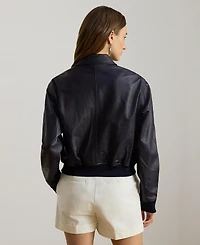 Lauren Ralph Women's Spread Collar Long-Sleeve Jacket