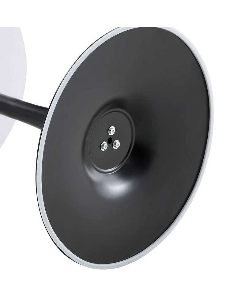 Streamdale Furniture Streamdale Round Dining Table, 23.6" Tulip Table with Thickened Top & Metal Pedestal