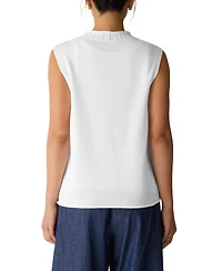Eileen Fisher Women's V-Neck Sleeveless Vest, Regular & Plus