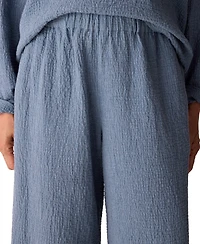 Eileen Fisher Women's Pull-On Ankle Pants, Regular & Plus