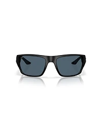 Costa Del Mar Men's Rectangle Finlet Polarized Sunglasses, 6S9118