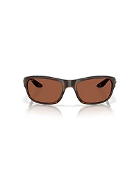Costa Del Mar Unisex Rectangle Clipperton Polarized Sunglasses, 6S9119