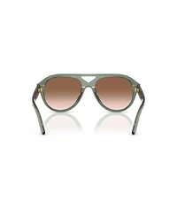 Tory Burch Women's Pilot Sunglasses, TY7233U