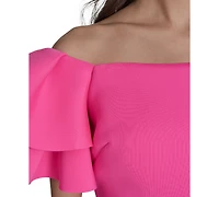 Eliza J Women's Off-The-Shoulder Sheath Dress