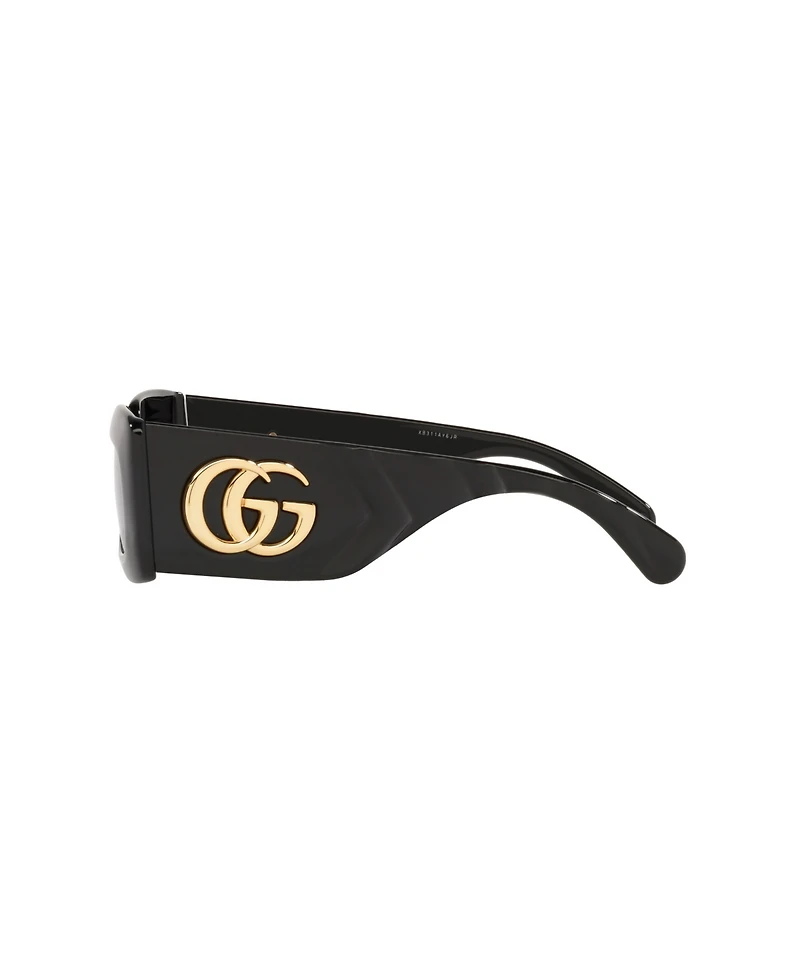 Gucci Unisex Rectangle Sunglasses, GG0811S GC001490