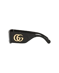 Gucci Unisex Rectangle Sunglasses, GG0811S GC001490