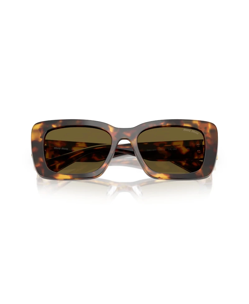 Miu Miu Women's Rectangle Sunglasses, Mu 07YS