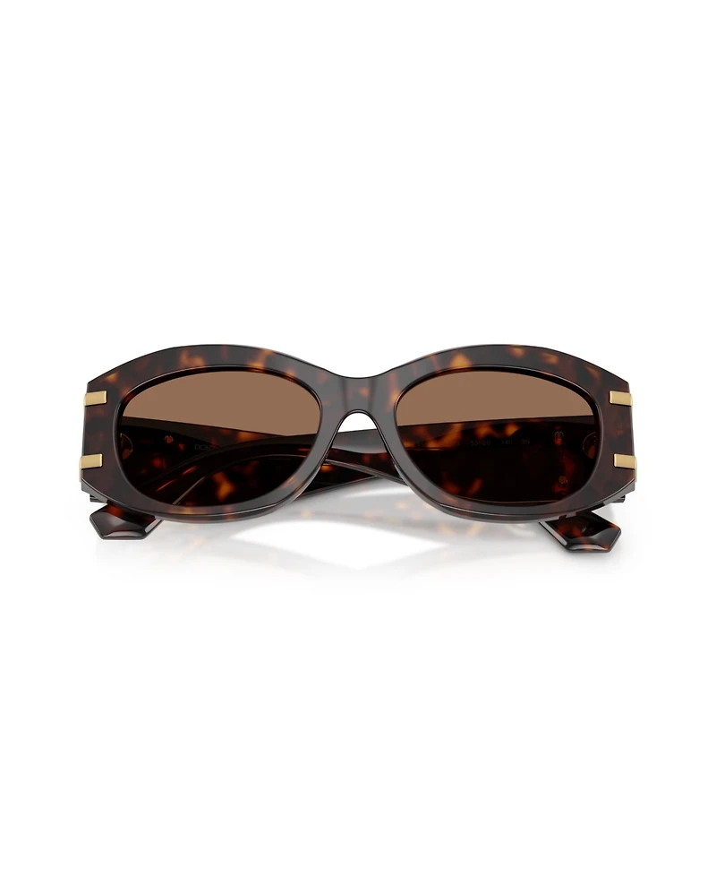 Dolce&Gabbana Women's Oval Sunglasses, DG4502