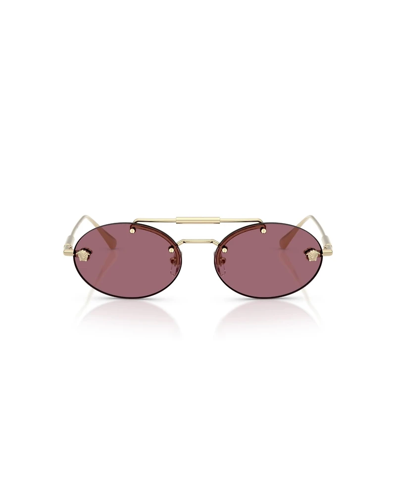 Versace Women's Oval Sunglasses, VE2295