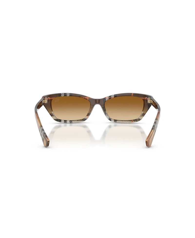 Burberry Women's Rectangle Sunglasses, BE4488