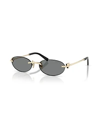 Tiffany & Co. Unisex Oval Sunglasses, TF3119D