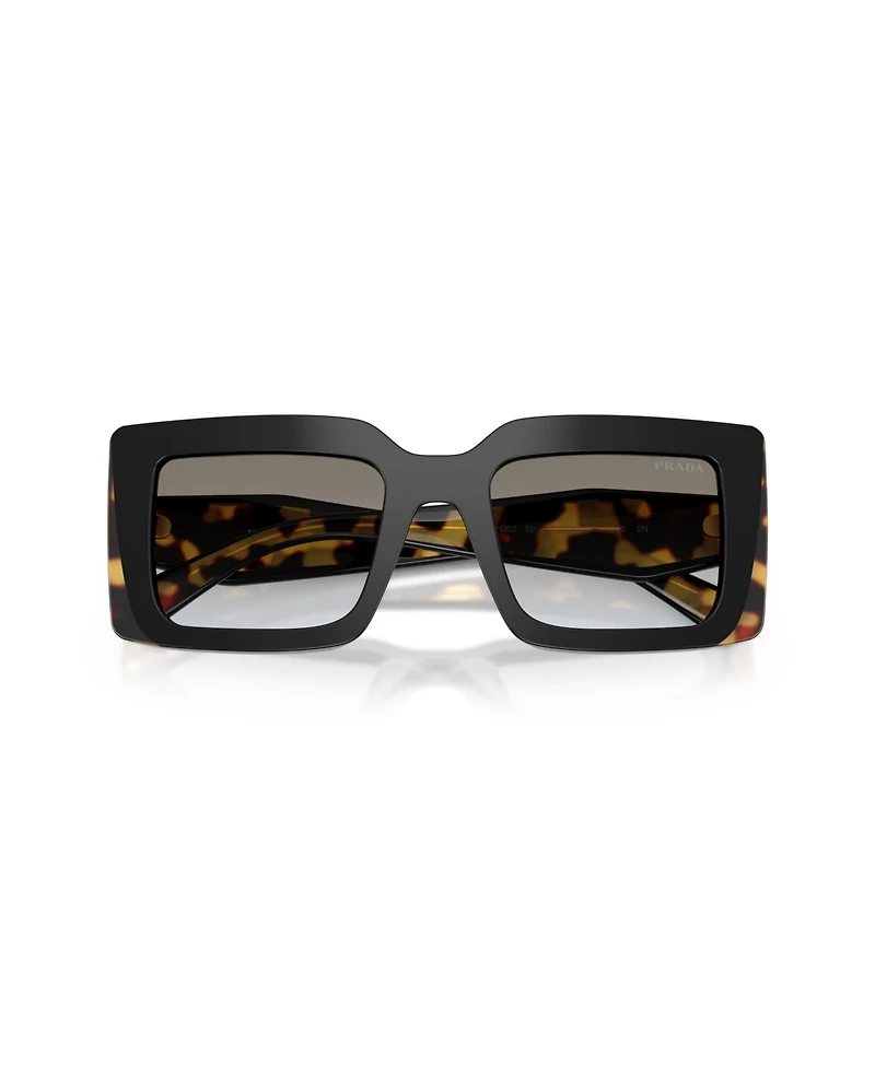 Prada Women's Rectangle Sunglasses, Pr D01S