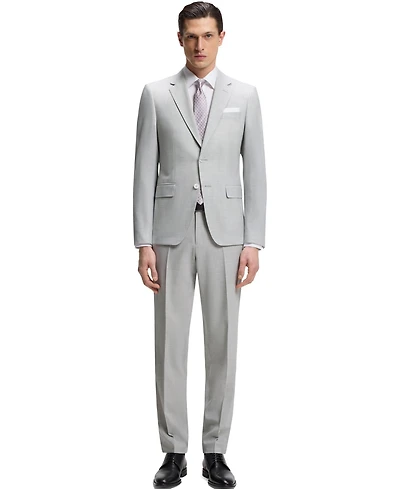 Boss by Hugo Men's Micro-Patterned 2-Piece Slim-Fit Suit