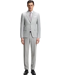 Boss by Hugo Men's Micro-Patterned 2-Piece Slim-Fit Suit