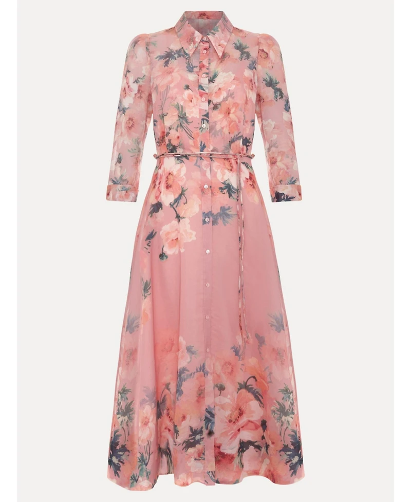 Phase Eight Women's Anabella 3/4 Sleeve Midi Dress