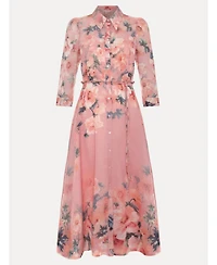 Phase Eight Women's Anabella 3/4 Sleeve Midi Dress