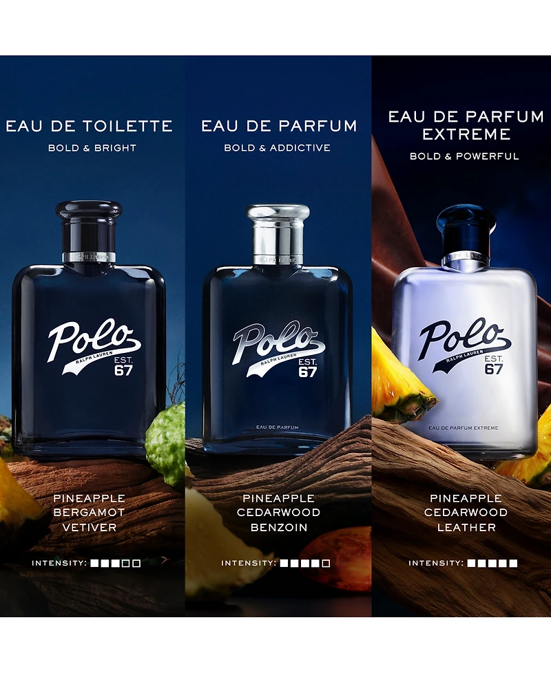 Ralph Lauren Polo 67 Eau De Parfum Extreme Spray, 4.2 oz.