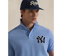 Polo Ralph Lauren Men's Yankees Logo Mesh Shirt