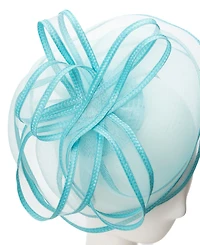 August Hats Swirl Net Fascinator Hat