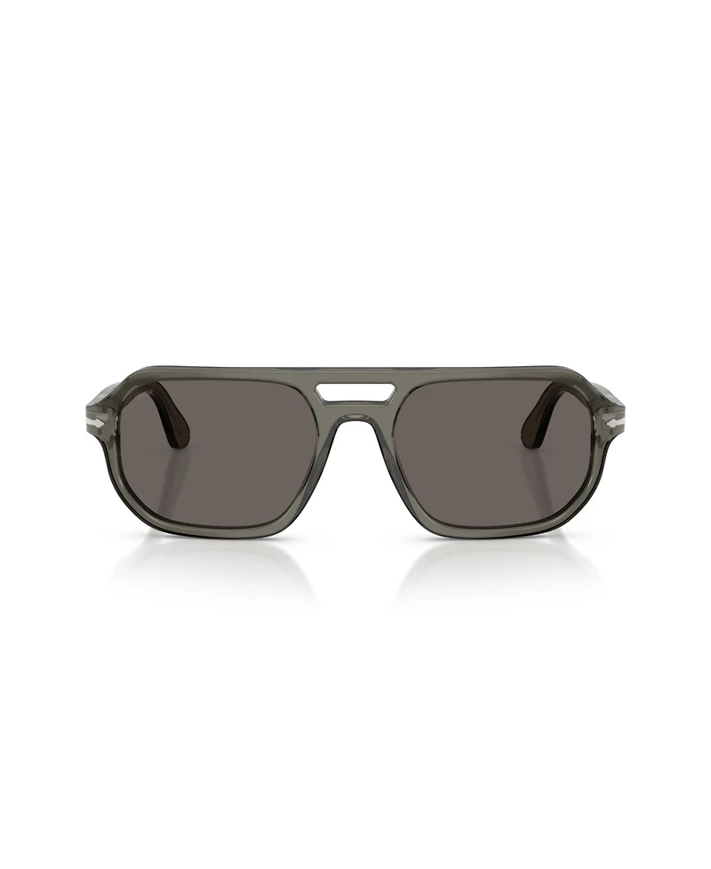 Persol Unisex Rectangle Sunglasses, Guido PO3393S