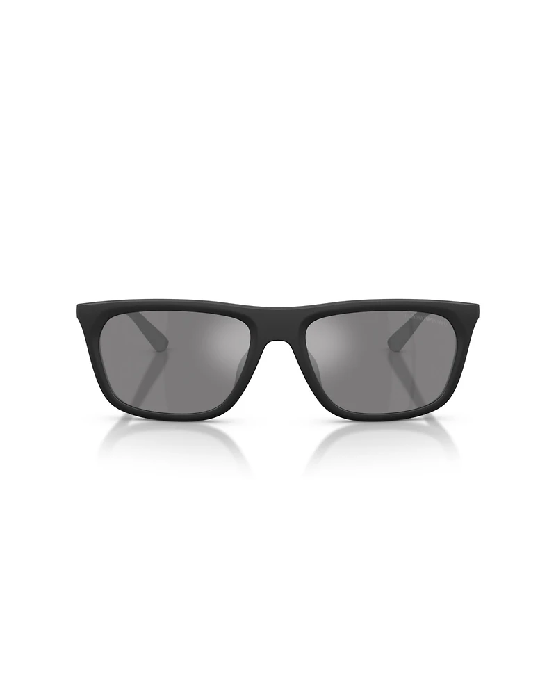 Emporio Armani Men's Rectangle Sunglasses, EA4272U