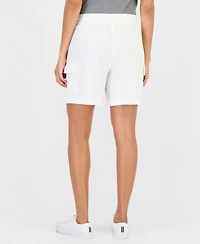 Style & Co Women's Cotton Gauze Pull-On Cargo Shorts, Macy's Exclusive