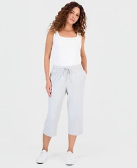 Style & Co Women's Mid Rise Capri Sweatpants, Created for Macy's
