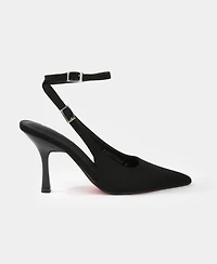 Berness Vincentina Ankle Strap Slingback Heels