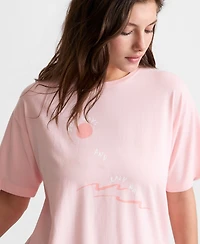 State of Day Women's Graphic Print T-Shirt, Macy's Exclusive